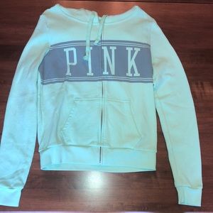PINK Zip-up sweater